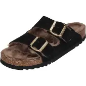 Scholl Damenschuhe Pantoletten JOSEPHINE F30373 - black, Größe:37 EU