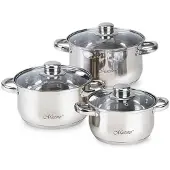 Maestro 6-teiliges Topfset 3L 4L 5L MR20206XL