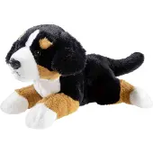Heunec PUPPY Sennehund Welpe liegend, Plüschtier Hund, 30 cm