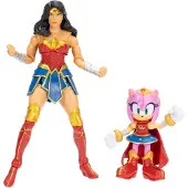 Sonic Amy 7 Cm Wonder Women 15 Cm Figuren Mehrfarbig Mehrfarbig One Size
