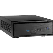 Inter-Tech MW-01 II, Mini Tower, PC, Schwarz, ITX, 4 cm, CE