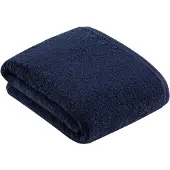 Vossen Badehandtuch Vegan Life Marine Blau (100 x 150 cm)