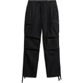 Superdry für Damen. W7011070A Niedrig geschnittene Cargohose Für Schwarz (32/30), Lässig, Baumwolle