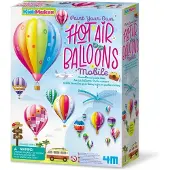 4M Paint Your Own Hot Air Balloons Mobile