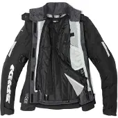 Spidi Crossmaster Damen Motorrad Textiljacke, schwarz, M