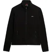 Superdry für Damen. W2012375A Vlies Vlies schwarz (L), Lässig, Polyester