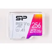 Silicon Power | microSDHC UHS-I-Speicherkarte | Elite | 256 GB | microSDHC/SDXC | Flash-Speicher der Klasse 10