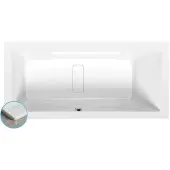 Hak MARLENE SLIM Rechteckwanne 170x80x48cm, weiss