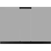 JUST LIGHT LED Deckenleuchte "DRITTO", schwarz, 1, H: 50cm, 1 Stk., Leuchten, LED Deckenleuchte