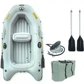 Aqua Marina Motion Schlauchboot Set Aufblasbares Angelboot & Freizeitboot