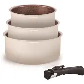 Arthur Martin 3-teiliges Topfset Mit Griff