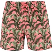 BOSS für Herren. 50561145 Badeanzug mit rosa Paspelierung mit Doppel-B-Monogramm (XL), Strandbekleidung, Polyester