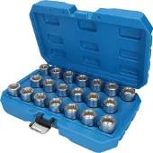 BRILLIANT TOOLS BT691330, Steckschlüssel-Satz, 20 Kopf/Köpfe, 2,51 kg