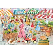 Grafika Puzzle Smallburg Spring Market 1000 Teile Erwachsene