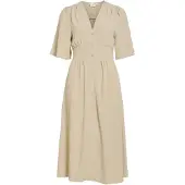 Vila Viskov Kurzärmeliges Maxikleid