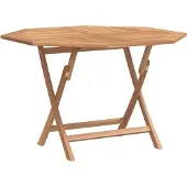vidaXL Garten Bistro Set 3 stk. Natur Massivholz Teak