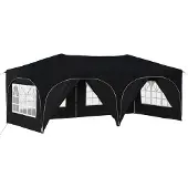 Syfax Pop-up Partyzelt 575 x 288 x 245 cm Anthrazit Oxford-Stoff