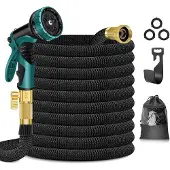 OEM Gartenschlauch 30m Schwarz 10 Funktionen
