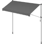 OEM Einziehbare Markise Aluminium 350cm Anthrazit