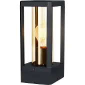 Mangel Schwarze stehende Gartenlampe 1xE27 60W Cissus Candellux