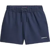 Superdry für Damen. W7110474A Shorts Plain Marineblau (XL), Lässig, Baumwolle