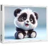 Raxxa Premium-Puzzle "Süßer Baby-Panda", 1000 Teile