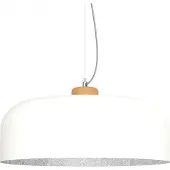 Lumicom Skandinavische Pendelleuchte Serie Bois Blatt-Design, Breite 50 cm, Höhe 17 cm