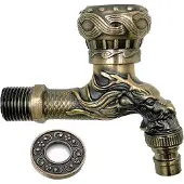 OEM Antikes Messing-Wasserhahn für Garten Nostalgie - Küche Badezimmer Außen
