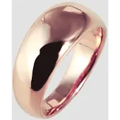 Just Fingerring "langlebig" Gr. 50, rosa (roségoldfarbig), Fingerringe, Damen, 50, Edelstahl, Fingerring