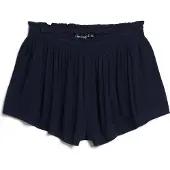 Superdry für Damen. W7110423A Marineblaue Strandshorts (M), Lässig, Viskose
