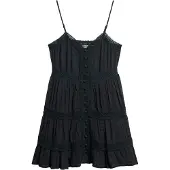 Superdry Alana Lace Trim Kurzes ärmelloses Kleid