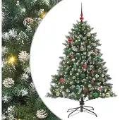 vidaXL Künstlicher Weihnachtsbaum Grün 150 cm