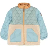 Mikk-Line - Kid's Mix Jacket - Freizeitjacke Gr 128 grau