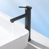 Markenlos Badarmatur 360 Grad hoch, Auslaufhöhe 213 mm, Einhebelmischung