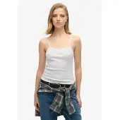 Superdry Fine Rib Cami ärmelloses T-shirt