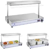 Royal Catering Elektrische Kompaktheizplatte, 3 Halogenlampen, 1550 W, 230 V
