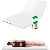 Schlaftroll Kaltschaum-Topper 120x200 - Matratzenauflage für sämtliche Matratzen