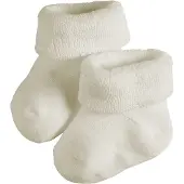 Falke Erstling Babys Socken, 62-68, Weiß, Uni, Baumwolle