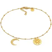 Elli Fußschmuck Damen Sterlingsilber gold, 22 605625-0001-00220