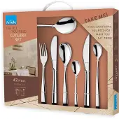 Amefa Besteckset Gaia Silber (42er Set)