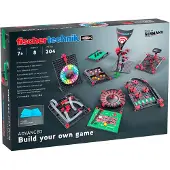 Fischertechnik Build Your Own Game Baukasten ab 7 Jahren, 8 Modelle, Schwarz