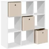 vidaXL Sideboard Weiß 102 x 31 x 99,5 cm