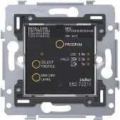 Züblin 552-72211 Vernetzter Dimmer, Sockel, 3 200 W, 2 drahtig, 71 x 71 mm, Schraubbefe 55272211