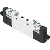 FESTO 5/3 NC Luft Magnetventil M5 210L/Min - 577346