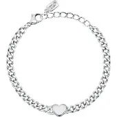 La Petite Story Br Love Heart Charm 16.3 Cm Armband