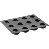 OEM Silikonboden mit herzförmigen Formen für romantische Backen