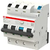 ABB DSX203NCB6A30 FI/LS-Schalter 6kA, 3P+N, Typ A, B 6, 30mA FlexLine Push-in Technologie 2CSR256192R1065