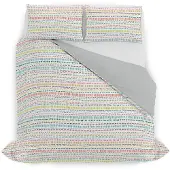 Azomor Azomor️ Wendbare Bettbezugset mit Aquarelldruck aus weicher Baumwolle