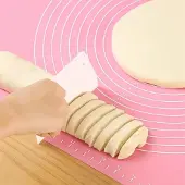 OEM Silikonische roze bakmat voor veelzijdig keukengebruik