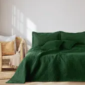 OEM Doppelbett-Decke mit Ultraschall-Quilting in Dunkel-Design, 240 x 260 cm